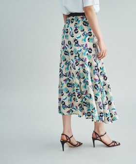 【グレース コンチネンタル/GRACE CONTINENTAL】 レコードモチーフフレアスカート人気、トレンドファッション・服の通販 founy(ファニー) ファッション Fashion レディースファッション WOMEN スカート Skirt Aライン/フレアスカート Flared A-Line Skirts キャップ Cap サンダル Sandals スニーカー Sneakers ドレープ Drape ボトム Bottom マキシ Maxi マーメイド Mermaid エレガント 上品 Elegant 夏 Summer 春 Spring S/S・春夏 Ss・Spring/Summer |ID:prp329100004500824