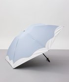 【アウロラ/AURORA】のJILL STUART ジル スチュアート カラーブロック柄 晴雨兼用傘(折り畳みミニ傘)日傘 サックス|ID: prp329100004500884 ipo3291000000031986240