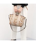 【アンビリオン/UNBILLION】のカシュカシュ cachecache / 柄アソートジャガード2wayトートバッグ ベージュレオパード|ID: prp329100004501166 ipo3291000000032730737