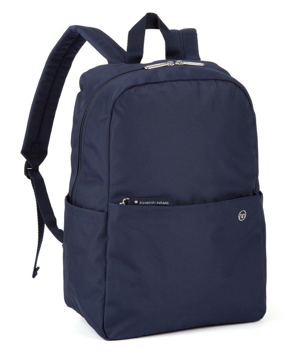 【エースバッグズアンドラゲッジ/ACE BAGS & LUGGAGE】のhiromichi nakano アージュ リュックサック A4サイズ 17674 ヒロミチナカノ インテリア・キッズ・メンズ・レディースファッション・服の通販 founy(ファニー) 　ファッション　Fashion　レディースファッション　Fashion for Women　バッグ　Bags　シンプル　Simple, Minimal　トラベル　Travel, Travel Gear　フロント　Front, Front Design　ベーシック　Basic, Essential　ポケット　Pocket, Pocket Detail　リュック　Backpack, Rucksack　旅行　Travel　ビジネス 仕事 通勤　Business / Work / Commuting　ネイビー|ID: prp329100004501292 ipo3291000000033587189