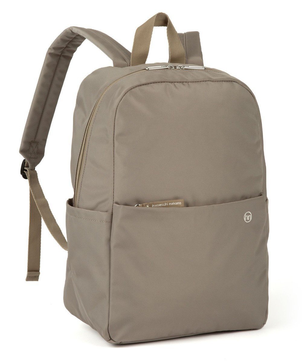 【エースバッグズアンドラゲッジ/ACE BAGS & LUGGAGE】のhiromichi nakano アージュ リュックサック A4サイズ 17674 ヒロミチナカノ インテリア・キッズ・メンズ・レディースファッション・服の通販 founy(ファニー) 　ファッション　Fashion　レディースファッション　Fashion for Women　バッグ　Bags　シンプル　Simple, Minimal　トラベル　Travel, Travel Gear　フロント　Front, Front Design　ベーシック　Basic, Essential　ポケット　Pocket, Pocket Detail　リュック　Backpack, Rucksack　旅行　Travel　ビジネス 仕事 通勤　Business / Work / Commuting　グレージュ|ID: prp329100004501292 ipo3291000000033587191