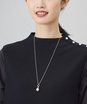 【ジェイ プレス/J.PRESS】 リングデザインパール ネックレス人気、トレンドファッション・服の通販 founy(ファニー) ファッション Fashion レディースファッション WOMEN ジュエリー Jewelry リング Rings ネックレス Necklaces おすすめ Recommend アクセサリー Accessories ガラス Glass ギフト プレゼント Gift Present シルバー Silver シンプル Simple ダブル Double ネックレス Necklace パール Pearl メタル Metal エレガント 上品 Elegant 日本製 Made In Japan |ID:prp329100004501297