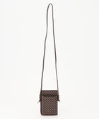 【エニー/ANY】のクラシックスマートフォンポシェット ブラウン×ベージュ柄|ID: prp329100004501520 ipo3291000000034366115