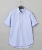 【五大陸/gotairiku / MEN】の春夏向け【形態安定】SUMMERPREMIUMPLEATS_ボタンダウンカラー 半袖ドレスシャツ(25年春夏モデル) サックスブルー系|ID: prp329100004502050 ipo3291000000032487337