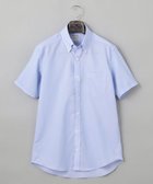 【五大陸/gotairiku / MEN】の春夏向け【形態安定】SUMMERPREMIUMPLEATS_ボタンダウンカラー 半袖ドレスシャツ(25年春夏モデル) サックスブルー系|ID: prp329100004502050 ipo3291000000033603341