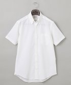 【五大陸/gotairiku / MEN】の春夏向け【形態安定】SUMMERPREMIUMPLEATS_ボタンダウンカラー 半袖ドレスシャツ(25年春夏モデル) ホワイト系1|ID: prp329100004502050 ipo3291000000033603342