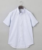 【五大陸/gotairiku / MEN】の春夏向け【形態安定】SUMMERPREMIUMPLEATS_ボタンダウンカラー 半袖ドレスシャツ(25年春夏モデル) ブルーストライプ|ID: prp329100004502050 ipo3291000000033603343