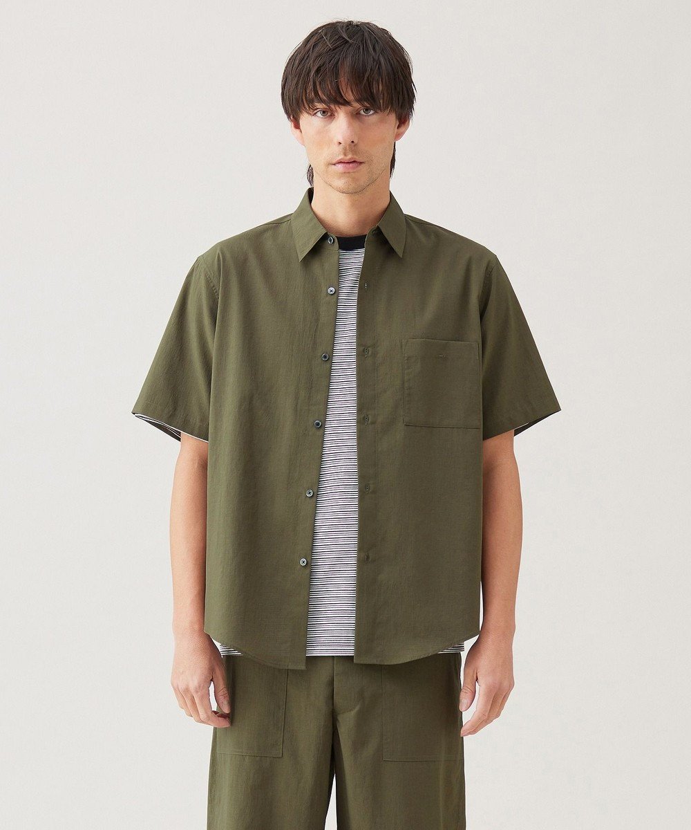 【アンフィーロ/UNFILO / MEN】の【接触冷感/吸水速乾/抗菌防臭/UVカット】TENNEN TOUCH ポケットシャツ【ギフトにもおすすめ】 インテリア・キッズ・メンズ・レディースファッション・服の通販 founy(ファニー) 　ファッション　Fashion　メンズファッション　Men's Style Online　トップス・カットソー　Tops/Tshirt/Men　シャツ　Shirts　春　Spring　コンパクト　Compact　吸水　Water Absorption　抗菌　Antibacterial　ポケット　Pocket　ポロシャツ　Polo Shirt　S/S・春夏　Ss・Spring/Summer　おすすめ　Recommend　夏　Summer　ギフト プレゼント　Gift Present　カーキ|ID: prp329100004502066 ipo3291000000032587295