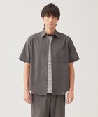 【アンフィーロ/UNFILO / MEN】の【接触冷感/吸水速乾/抗菌防臭/UVカット】TENNEN TOUCH ポケットシャツ【ギフトにもおすすめ】 チャコール|ID: prp329100004502066 ipo3291000000032587296