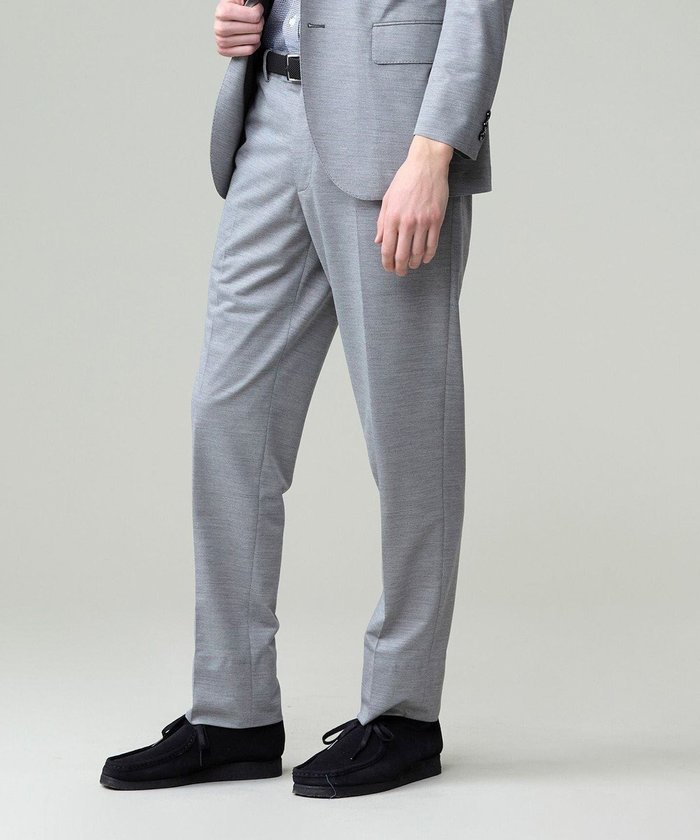 【ジェイ プレス/J.PRESS / MEN】のプールに浮いているような快適な着心地【ストレッチ / 洗える / 吸水速乾/ 接触冷感】【J.PRESS-POOL WOOL】ジャージーセットアップ スラックス インテリア・キッズ・メンズ・レディースファッション・服の通販 founy(ファニー) https://founy.com/ ファッション Fashion メンズファッション Fashion for Men ボトムス Bottoms 春 Spring 洗える Machine Washable カットソー Cut and Sewn Top 吸水 Absorbent, Quick-Dry ジャケット Jacket, Outerwear ストレッチ Stretch, Stretchy Fabric スラックス Slacks, Dress Pants セットアップ Set-Up, Coordinated Outfit ドローストリング Drawstring, Pull Cord ポロシャツ Polo Shirt, Collared Tee リラックス Relax, Relaxed Fit ループ Loop, Loop Knit S/S・春夏 SS, Spring/Summer, Warm Season おすすめ Recommended / Our Picks 日本製 Made In Japan 夏 Summer エレガント 上品 Elegant ビジネス 仕事 通勤 Business / Work / Commuting |ID: prp329100004502068 ipo3291000000032695251