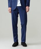【ジェイ プレス/J.PRESS / MEN】のプールに浮いているような快適な着心地【ストレッチ / 洗える / 吸水速乾/ 接触冷感】【J.PRESS-POOL WOOL】ジャージーセットアップ スラックス ネイビー系|ID: prp329100004502068 ipo3291000000033408737