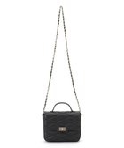 【23区/NIJYUSANKU】のキルティング トップハンドル ショルダーバッグ ブラック系|ID: prp329100004502107 ipo3291000000031969775