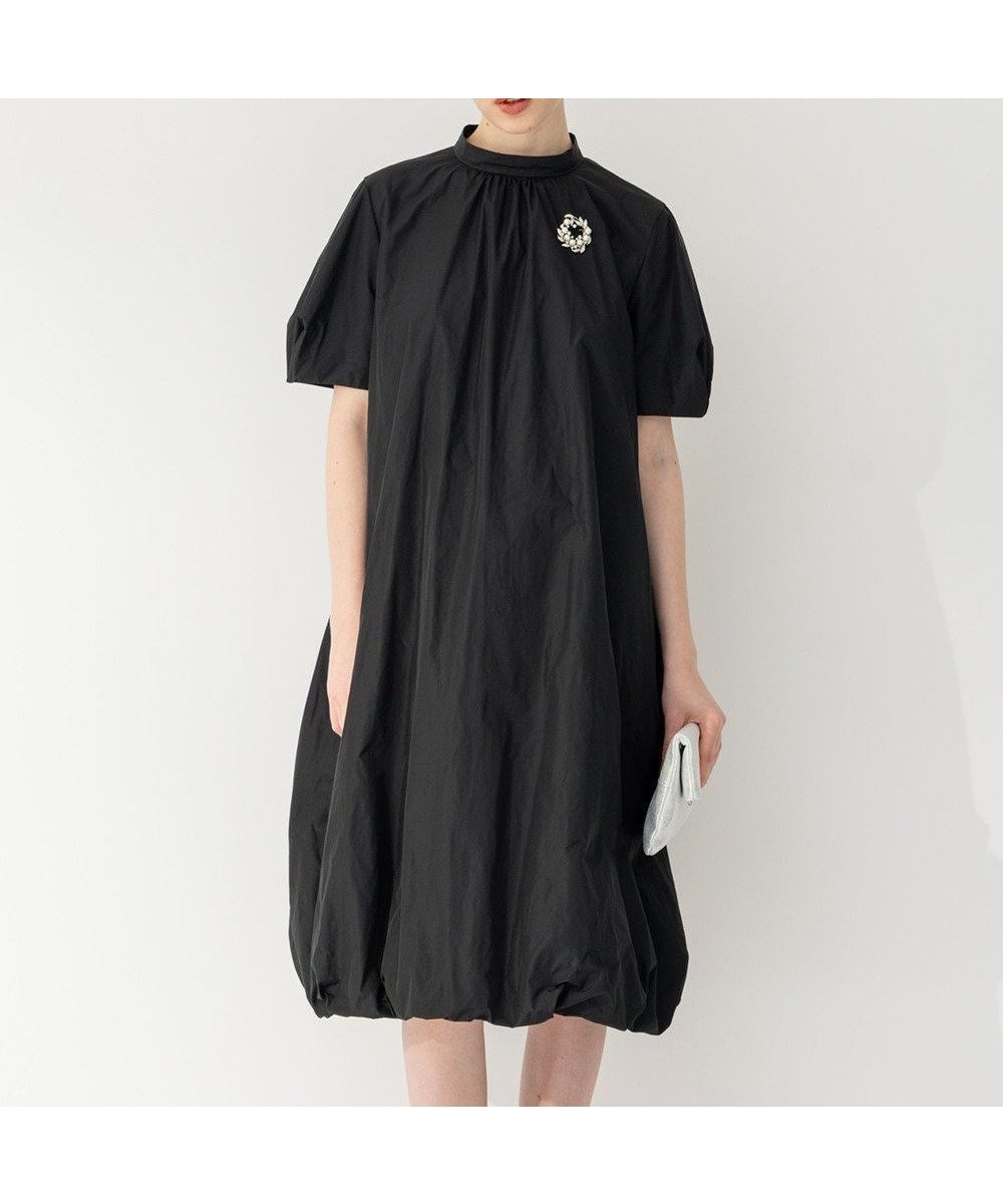 【23区/NIJYUSANKU】の【APPLAUDIR】バブルヘム ドレス 人気、トレンドファッション・服の通販 founy(ファニー) 　ファッション　Fashion　レディースファッション　WOMEN　ワンピース　Dress　ドレス　Party Dresses　2024年　2024　2024春夏・S/S　Ss,Spring/Summer,2024　タフタ　Taffeta　ドレス　Dress　バルーン　Balloon　パーティ　Party　パール　Pearl　再入荷　Restock/Back In Stock/Re Arrival　夏　Summer　春　Spring　S/S・春夏　Ss・Spring/Summer　結婚式　Wedding Ceremony　軽量　Lightweight　 other-1|ID: prp329100004502125 ipo3291000000031882349