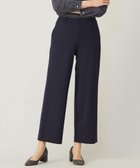 【ジェイ プレス/J.PRESS】の【WEB限定カラーあり・洗える】T/Rアルガンシルク ワイド パンツ ネイビー系|ID: prp329100004502159 ipo3291000000033463887