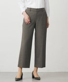 【ジェイ プレス/J.PRESS】の【WEB限定カラーあり・洗える】T/Rアルガンシルク ワイド パンツ ブラウン系|ID: prp329100004502159 ipo3291000000033543994