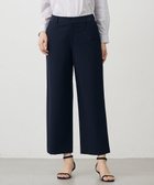 【ジェイ プレス/J.PRESS】の【WEB限定カラーあり・洗える】T/Rアルガンシルク ワイド パンツ ネイビー系|ID: prp329100004502159 ipo3291000000033543996