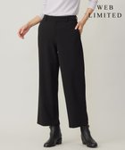 【ジェイ プレス/J.PRESS】の【WEB限定カラーあり】T/Rアルガンシルク ワイド パンツ 【WEB限定】ブラック系|ID: prp329100004502159 ipo3291000000035542783