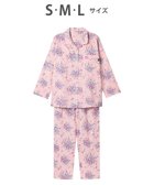 【ワコール/WACOAL】のパジャマ 長袖 長ズボン 綿100%(本体) ミントン レディース NDX540 /ワコール ピンク|ID: prp329100004502235 ipo3291000000031768400