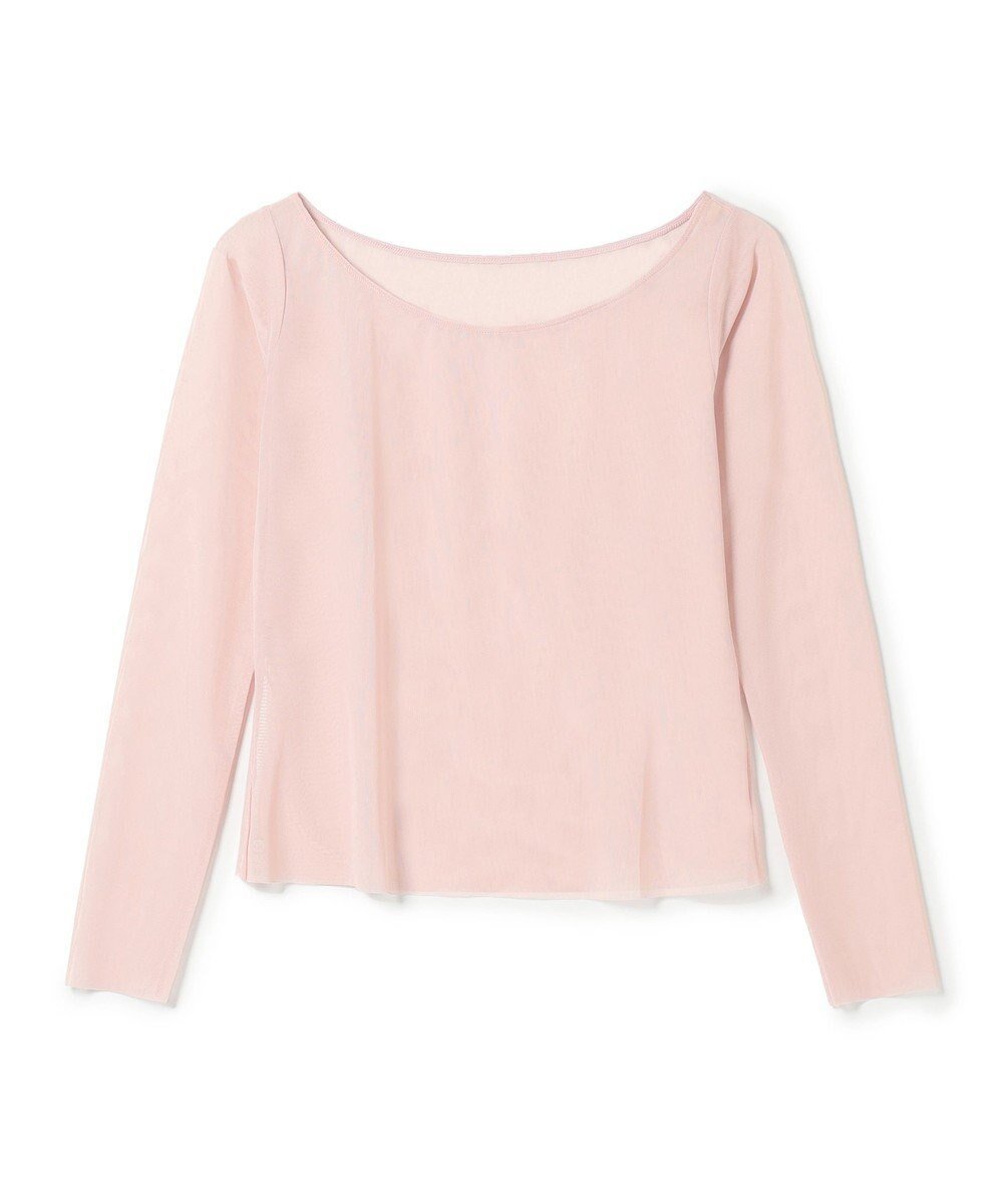 【チャコット/Chacott】のチュールトップ インテリア・キッズ・メンズ・レディースファッション・服の通販 founy(ファニー) 　ファッション　Fashion　レディースファッション　WOMEN　トップス・カットソー　Tops/Tshirt　チュール　Tulle　ヨーロピアンピンク|ID: prp329100004502509 ipo3291000000031930358