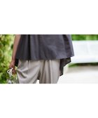 【エニー/ANY】の【洗濯機可能】シルキーソフトブラウス チャコール|ID: prp329100004502726 ipo3291000000034305493