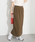 【クラフトスタンダードブティック/CRAFT STANDARD BOUTIQUE】のリブロングスカート Brown|ID: prp329100004502767 ipo3291000000033631675