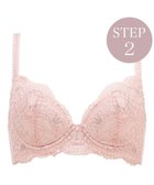 【ブラデリス ニューヨーク/BRADELIS New York】の【BRADELIS New York/ 育乳ブラ・STEP2 寄せる】ベルステップ2ブラ24A2 補正ブラ 谷間を作るブラジャー CA124309 ピンク|ID: prp329100004502820 ipo3291000000031969417