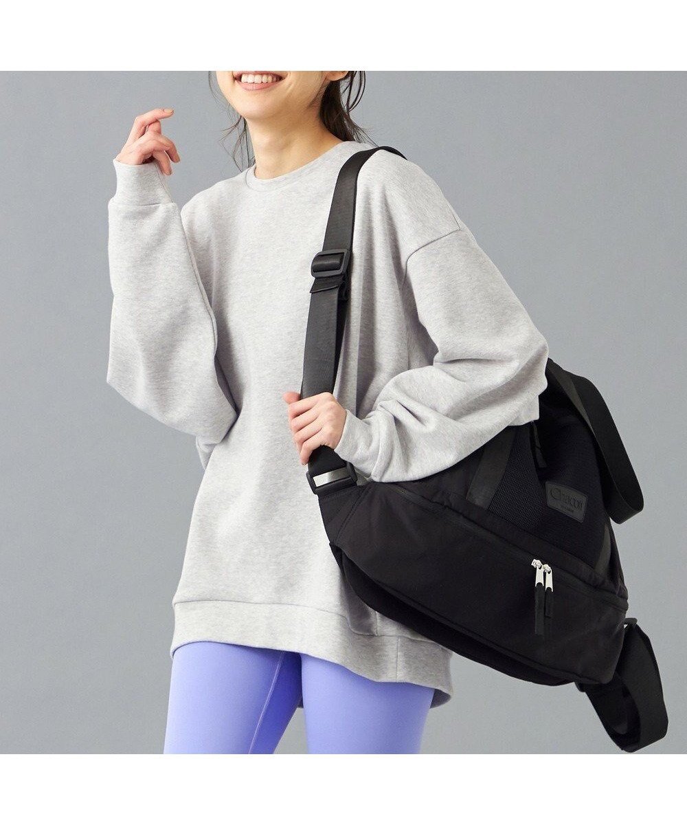 【チャコット/Chacott】のChacott BALANCE スウェットプルオーバー インテリア・キッズ・メンズ・レディースファッション・服の通販 founy(ファニー) 　ファッション　Fashion　レディースファッション　WOMEN　トップス・カットソー　Tops/Tshirt　パーカ　Sweats　プルオーバー　Pullover　スウェット　Sweat　ショルダー　Shoulder　シンプル　Simple　ストレッチ　Stretch　スポーツ　Sports　デニム　Denim　トレンド　Trend　ドロップ　Drop　バランス　Balance　リラックス　Relax　ループ　Loop　グレー杢|ID: prp329100004502853 ipo3291000000031829340