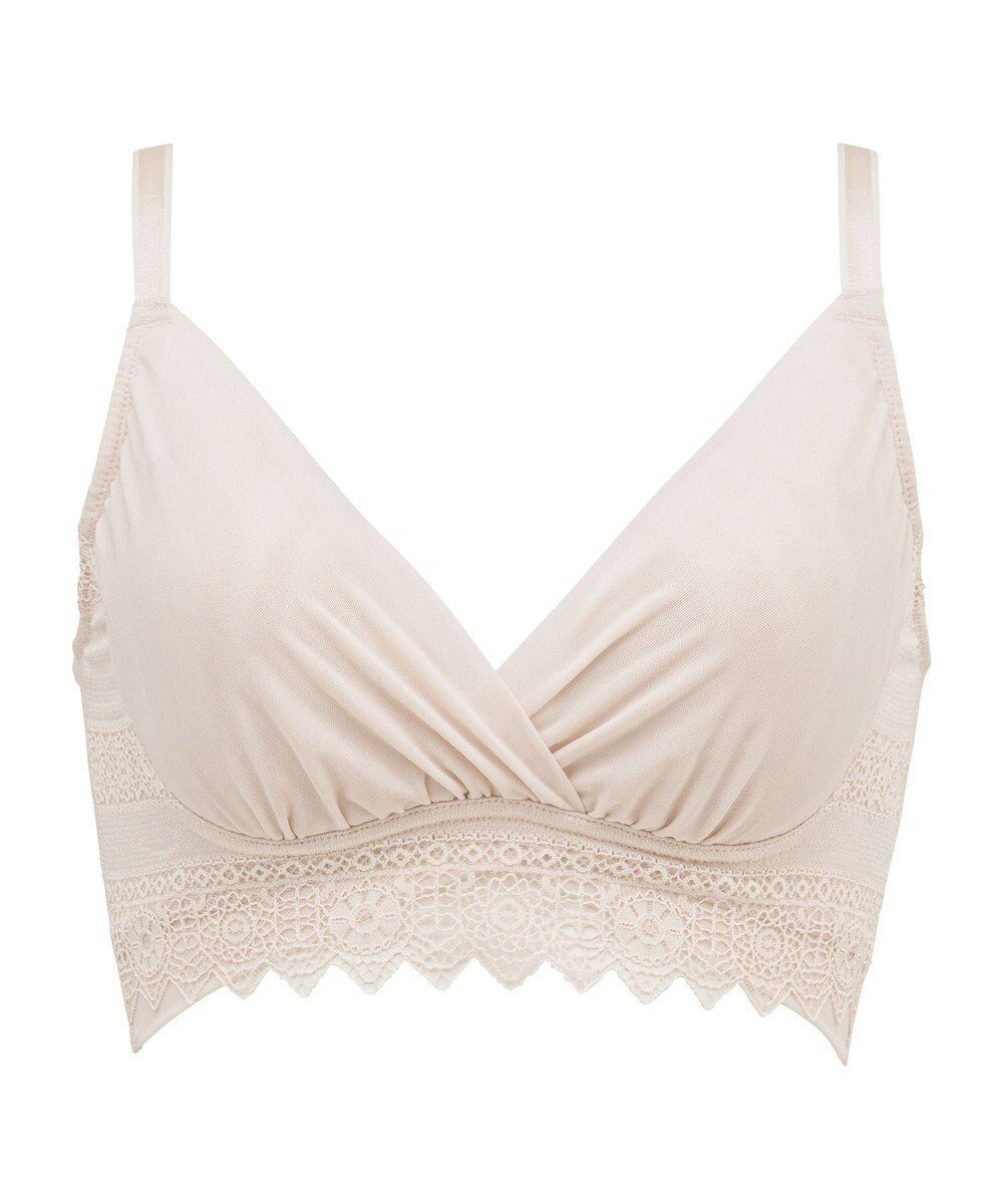 【ブラデリス ニューヨーク/BRADELIS New York】の【BRADELIS Me / ノンワイヤー・バストアップ】Plushブラ25S1 ブラデリス 補正 ノンワイヤー ブラジャー 補整下着 インテリア・キッズ・メンズ・レディースファッション・服の通販 founy(ファニー) 　ファッション　Fashion　レディースファッション　Fashion for Women　下着・ランジェリー　Lingerie & Intimates　アンダーウェア・ベースインナー・肌着　Underwear / Base Layer / Undergarments　アンダー　Underwear Essentials　カシュクール　Wrap Design　シェイプ　Shape, Slim Fit　ショーツ　Shorts, Short Pants　スタイリッシュ　Stylish, Fashionable　ストレート　Straight, Straight Cut　タンブラー　Tumbler, Travel Mug　トレンド　Trend, Trending Now　フィット　Fit, Slim Fit　フロント　Front, Front Design　ブラジャー　Bra, Lingerie　ボーダー　Border, Stripe　ポケット　Pocket, Pocket Detail　無地　Plain, Solid Color　ラップ　Wrap, Wrap Design　ランジェリー　Lingerie, Intimate Wear　ワイヤー　Wire, Wired Bra　おすすめ　Recommended / Our Picks　エクリュ|ID: prp329100004502862 ipo3291000000033586644