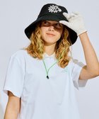 【ピーダブリュサーキュラス/PW CIRCULUS】の【手洗い洗濯可 / 小さくたためる】【UNISEX】NEW!ポケッタブルバケットハット ゴルフ ブラック系|ID: prp329100004502865 ipo3291000000031775381