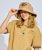 【ピーダブリュサーキュラス/PW CIRCULUS】の【手洗い洗濯可 / 小さくたためる】【UNISEX】NEW!ポケッタブルバケットハット ゴルフ ベージュ系|ID: prp329100004502865 ipo3291000000031775382