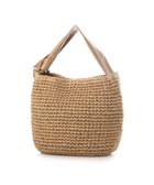 【アンビリオン/UNBILLION】のカシュカシュ cachecache / リボンハンドルクロッシェミニトート キャメル|ID: prp329100004502874 ipo3291000000031907211