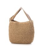 【アンビリオン/UNBILLION】のカシュカシュ cachecache / リボンハンドルクロッシェミニトート キャメル|ID: prp329100004502874 ipo3291000000032098240
