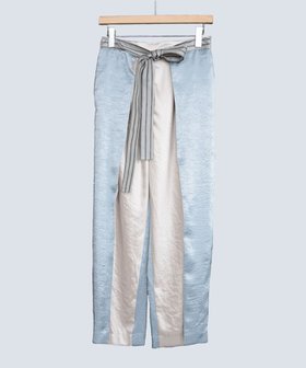 【コキュウ/COQ】の【家庭洗濯可能】2WAY KNOT4 パンツ 人気、トレンドファッション・服の通販 founy(ファニー) ファッション Fashion レディースファッション WOMEN パンツ Pants ヴィンテージ Vintage 春 Spring 洗える Washable コレクション Collection サテン Satin ストライプ Stripe バランス Balance S/S・春夏 Ss・Spring/Summer 犬 Dog 夏 Summer |ID:prp329100004502875