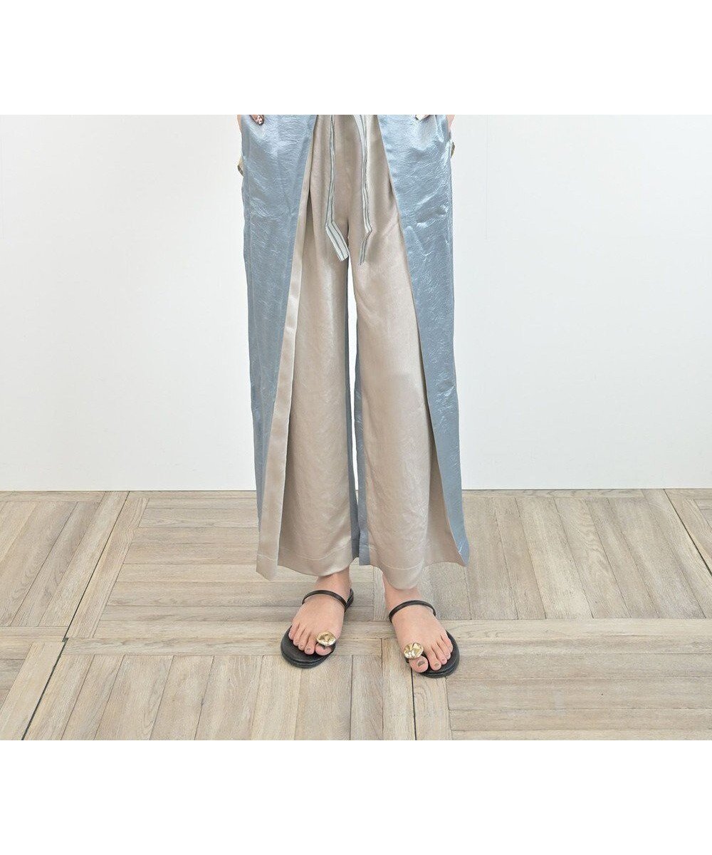 【コキュウ/COQ】の【家庭洗濯可能】2WAY KNOT4 パンツ 人気、トレンドファッション・服の通販 founy(ファニー) 　ファッション　Fashion　レディースファッション　Ladies' Fashion Online　パンツ　Pants　ヴィンテージ　Vintage　春　Spring　洗える　Washable　コレクション　Collection　サテン　Satin　ストライプ　Stripe　バランス　Balance　S/S・春夏　Ss・Spring/Summer　犬　Dog　夏　Summer　 other-1|ID: prp329100004502875 ipo3291000000032380896