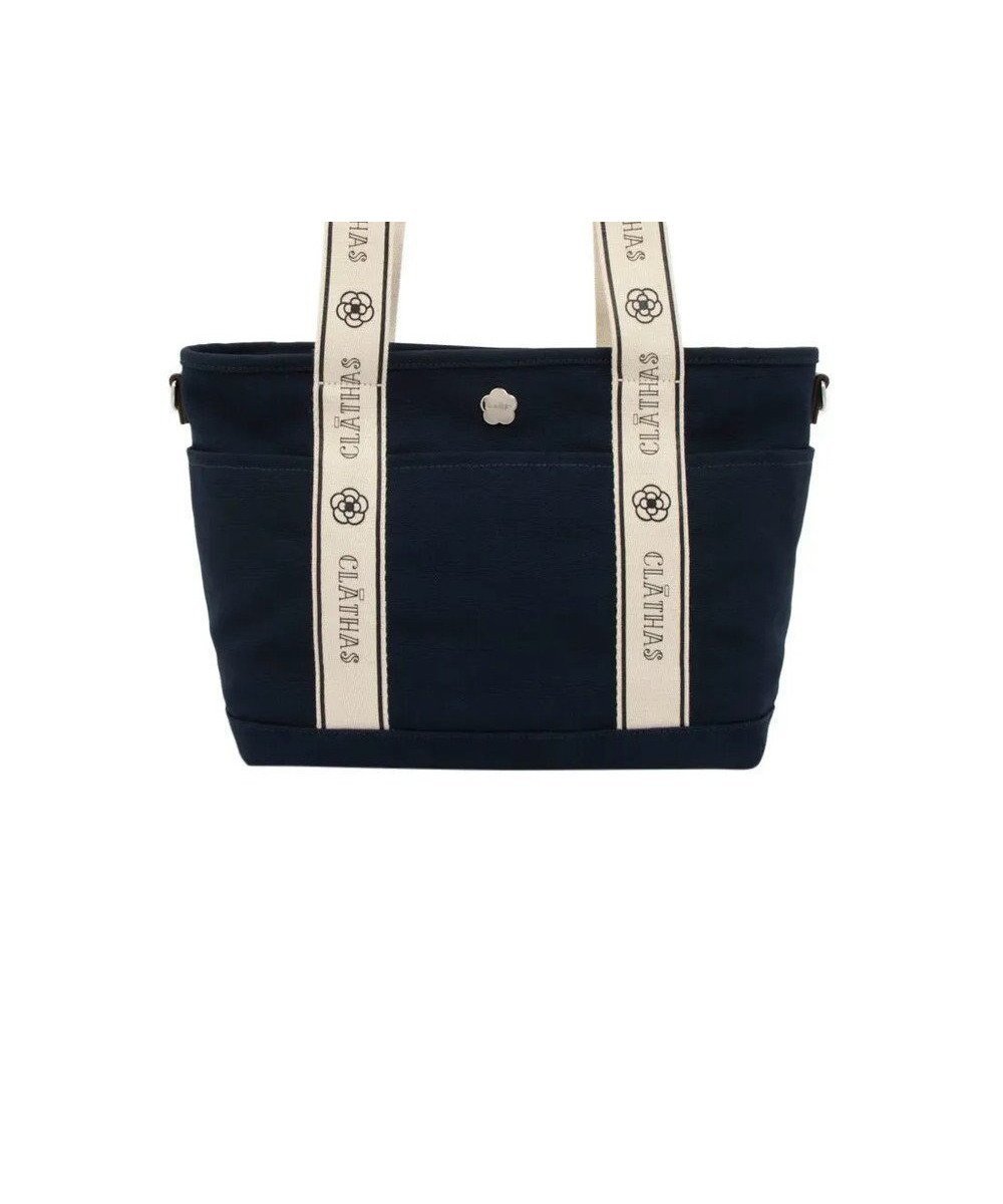 【クレイサス/CLATHAS】のグラシエ 2wayトート(大) インテリア・キッズ・メンズ・レディースファッション・服の通販 founy(ファニー) 　ファッション　Fashion　レディースファッション　WOMEN　バッグ　Bag　キャンバス　Canvas　ショルダー　Shoulder　プリント　Print　ポケット　Pocket　旅行　Travel　ネイビー|ID: prp329100004502911 ipo3291000000032343953