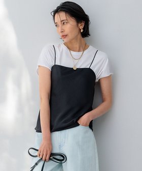 【23区/NIJYUSANKU】 【洗える】スムースサテン キャミソール人気、トレンドファッション・服の通販 founy(ファニー) ファッション Fashion レディースファッション WOMEN トップス・カットソー Tops/Tshirt キャミソール / ノースリーブ No Sleeves インナー Inner 春 Spring 洗える Washable キャミソール Camisole ギャザー Gather コンパクト Compact サテン Satin ジャケット Jacket ストレッチ Stretch ドレープ Drape フィット Fit ブライト Bright ベーシック Basic ラップ Wrap S/S・春夏 Ss・Spring/Summer 夏 Summer 2024年 2024 2024春夏・S/S Ss,Spring/Summer,2024 エレガント 上品 Elegant |ID:prp329100004503276