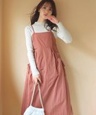【フェルゥ/Feroux】の【洗える】ニットセット キャミソールワンピース キャメル系|ID: prp329100004503506 ipo3291000000031976309