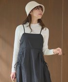 【フェルゥ/Feroux】の【洗える】ニットセット キャミソールワンピース ブラック系|ID: prp329100004503506 ipo3291000000031976311