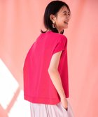 【組曲/KUMIKYOKU】の【洗える・型崩れしにくい】CHAI ニットTシャツ オールドローズ系|ID: prp329100004503564 ipo3291000000031977176