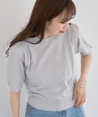 【グリーンパークス/Green Parks】の・swing by ハート柄クルーニット Light Gray|ID: prp329100004503765 ipo3291000000032594811