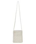 【グリーンパークス/Green Parks】の・QUON マクラメメタルミニショルダー Off White|ID: prp329100004503770 ipo3291000000032740849