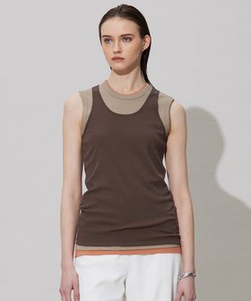 【アイシービー/iCB】の【洗える】レイヤードタンク 人気、トレンドファッション・服の通販 founy(ファニー) ファッション Fashion レディースファッション WOMEN トップス・カットソー Tops/Tshirt 春 Spring 洗える Washable ジャージー Jersey タンク Tank S/S・春夏 Ss・Spring/Summer 夏 Summer 2025年 2025 2025春夏・S/S Ss,Spring/Summer,2025 |ID:prp329100004503774