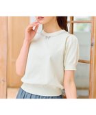 【フェルゥ/Feroux】の【洗える】ビジューネックレスニット アイボリー系|ID: prp329100004503778 ipo3291000000033570907