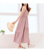 【フェルゥ/Feroux】の【洗える】シャーリングデザイン 3wayキャミドレス ピンク系|ID: prp329100004503779 ipo3291000000032249346