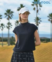 【23区 ゴルフ/NIJYUSANKU GOLF】の《追加生産決定/新色カーキ登場》完売サイズは予約受付中【WOMEN】機能に優れた新素材「AIR TOOL」モックネック 接触冷感 UVカット 高通気 人気、トレンドファッション・服の通販 founy(ファニー) ファッション Fashion レディースファッション Fashion for Women トップス・カットソー Cut & Sew Tops レディースパーカー・カジュアルフーディー Casual Hoodies & Sweatshirts スウェット・クルーネックトップス Sweatshirts & Crewnecks / Relaxed Fit Sweat Tops 春 Spring キュロット Culottes, Wide Shorts サークル Circle, Round Design ショーツ Shorts, Short Pants シンプル Simple, Minimal スウェット / スエット Sweatshirt, Sweatwear スピンドル Spindle, Drawcord スポーツ Sports, Activewear スリーブ Sleeve, Long Sleeve / Short Sleeve セットアップ Set-Up, Coordinated Outfit フレンチ French, French Style メッシュ Mesh, Net Fabric モックネック Mock Neck, Short Turtleneck S/S・春夏 SS, Spring/Summer, Warm Season 再入荷 Restock / Back in Stock 夏 Summer 旅行 Travel エレガント 上品 Elegant ビジネス 仕事 通勤 Business / Work / Commuting |ID:prp329100004503816