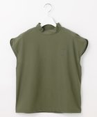 【23区 ゴルフ/NIJYUSANKU GOLF】の《追加生産/新色登場》【WOMEN】機能に優れた新素材「AIR TOOL」モックネック カーキ系|ID: prp329100004503816 ipo3291000000033352647