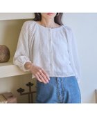 【アースミュージックアンドエコロジー/earth music&ecology】の前後2wayミニフリンジブラウス Off White|ID: prp329100004503828 ipo3291000000031828597