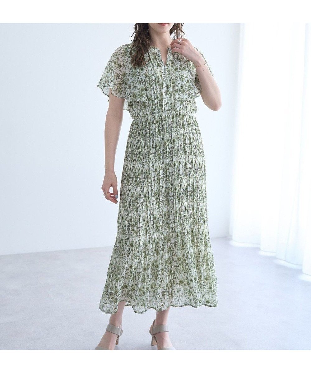 【イェッカ ヴェッカ/YECCA VECCA】のボタニカルフラワー柄プリーツワンピース 人気、トレンドファッション・服の通販 founy(ファニー) 　ファッション　Fashion　レディースファッション　WOMEN　ワンピース　Dress　スマート　Smart　フェミニン　Feminine　プリーツ　Pleats　ポケット　Pocket　夏　Summer　春　Spring　S/S・春夏　Ss・Spring/Summer　 other-1|ID: prp329100004503829 ipo3291000000031828616