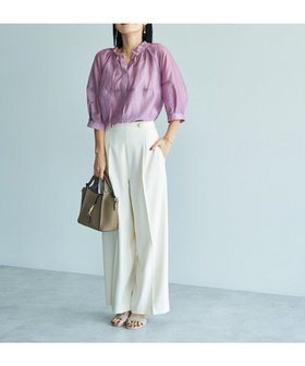 【イェッカ ヴェッカ/YECCA VECCA】のマリンパンツ 人気、トレンドファッション・服の通販 founy(ファニー) ファッション Fashion レディースファッション WOMEN パンツ Pants おすすめ Recommend サマー Summer ストレート Straight ツイル Twill ポケット Pocket ワイド Wide エレガント 上品 Elegant 夏 Summer 春 Spring S/S・春夏 Ss・Spring/Summer |ID:prp329100004503833