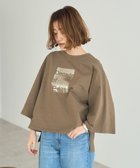 【イェッカ ヴェッカ/YECCA VECCA】の【UVカット】箔プリントロゴTee Khaki|ID: prp329100004503837 ipo3291000000031825587